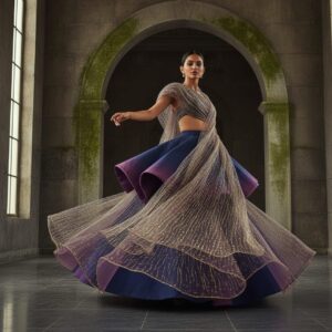 Iris Twilight Ombre Lehenga