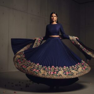 Neelkamal Pleated Regal Lehenga