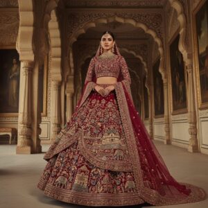 Sheeshmahal Imperial Bridal Lehenga