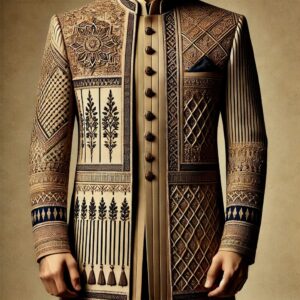 Imperial Mosaic Maharaja Sherwani